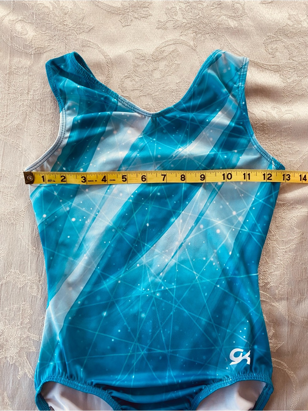 GK Gymnastics Leotard “Frozen Wind” AXS Adult Extra Small - Picture 9 of 13